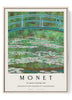 The Japanese Footbridge (1899) by Claude Monet – Water Lilies Poster