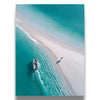 Aerial Beach Art Print | Modern Turquoise Ocean Photography Wall Decor