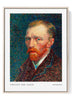 Vincent van Gogh Self-Portrait 1887 Print – Post-Impressionist Wall Art