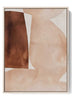 Earthy Abstract Forms Art Print