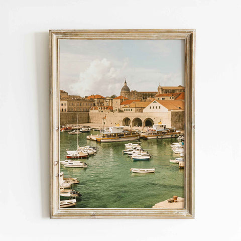 Croatia Adriatic coastal wall decor
