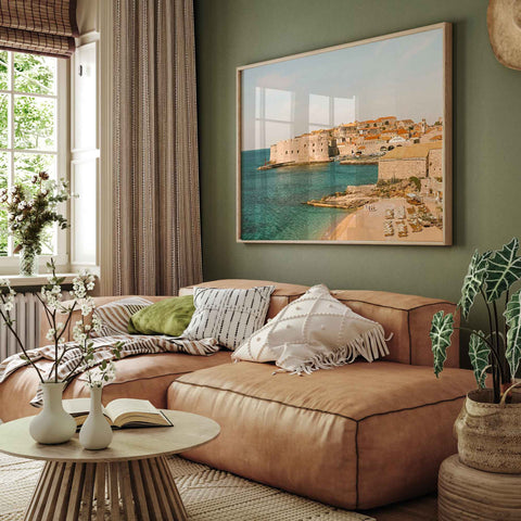 Croatia Adriatic coast wall decor
