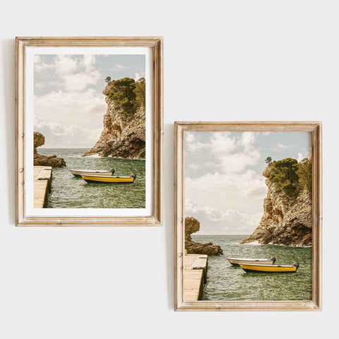 Rocky Cove Wall Art Print