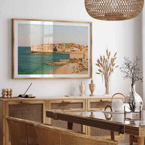 Croatian coast travel photography wall art