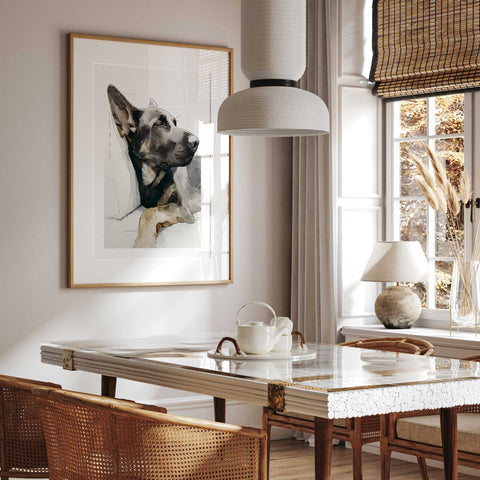 German Shepherd Wall Art