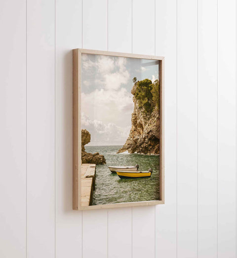 Rocky Coast Landscape Art