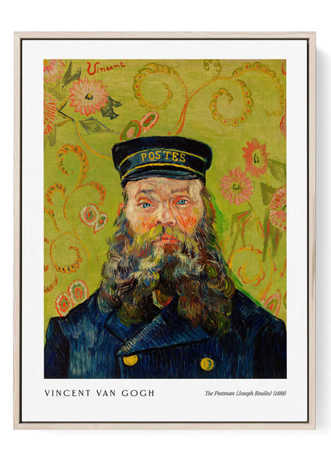 Van Gogh Wall Art Postman Portrait Print