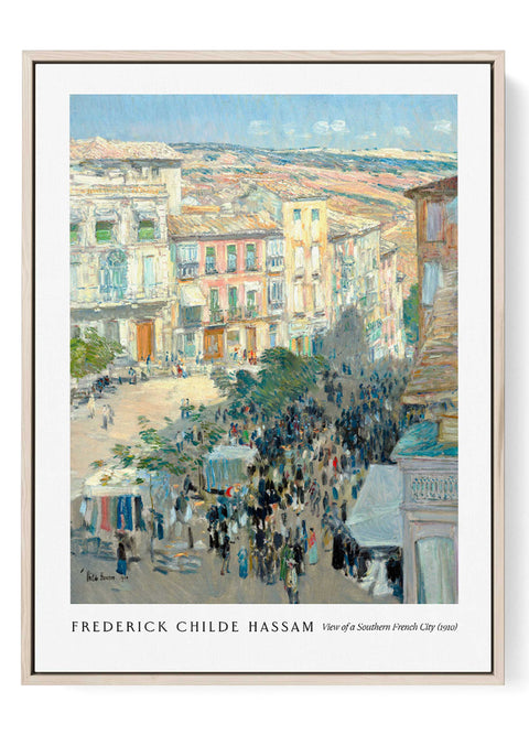 Childe Hassam Wall Art Cityscape Print