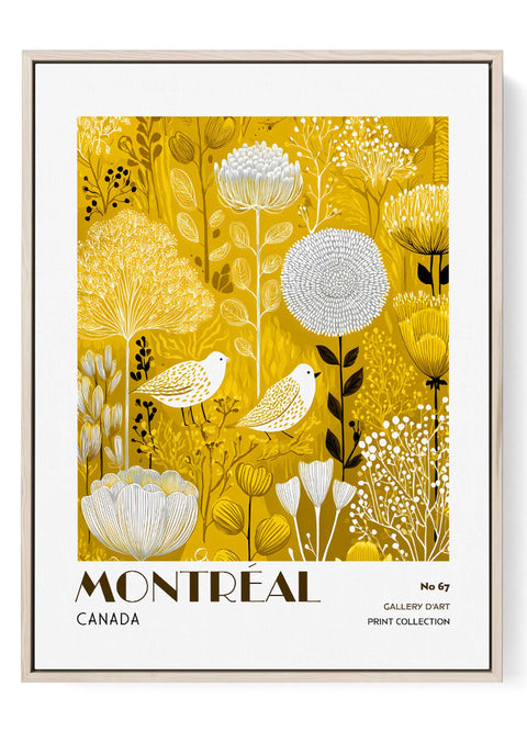 Montréal Wall Art Print