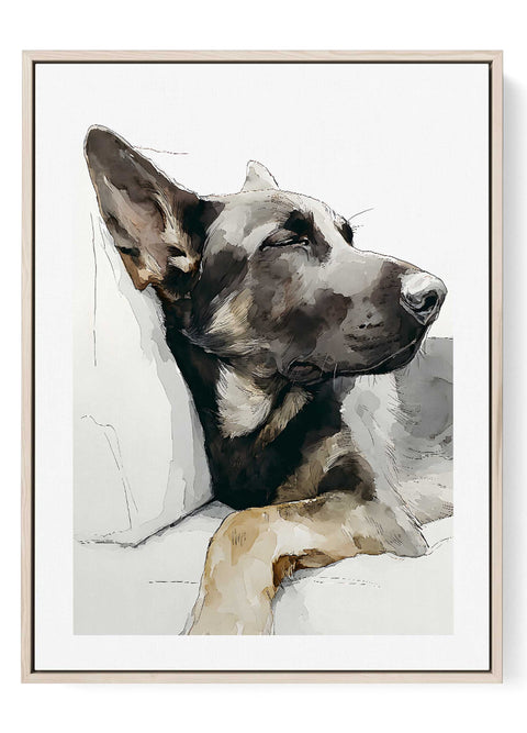 German Shepherd Wall Art