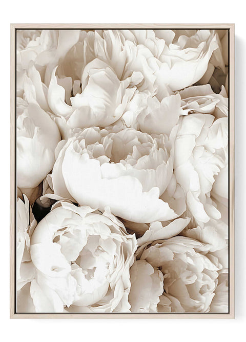 White Flowers Poster - oakposter