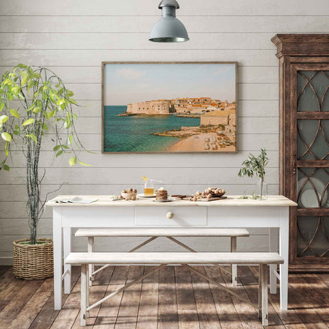 Mediterranean European coastal wall decor
