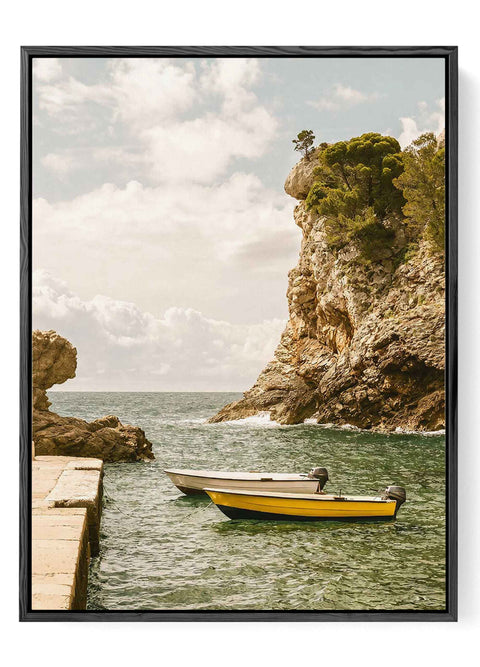 Mediterranean Seaside Landscape