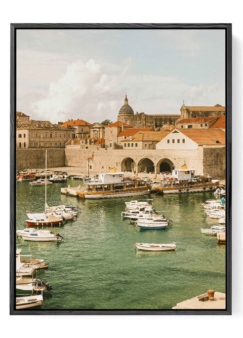 Dubrovnik harbor Mediterranean photography

