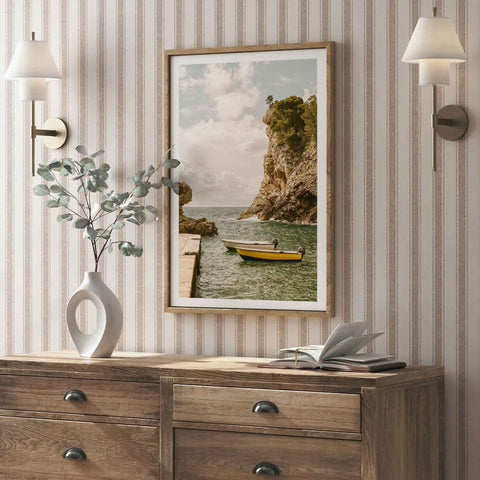 Mediterranean Beach House Art