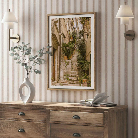 Organic modern Mediterranean wall art
