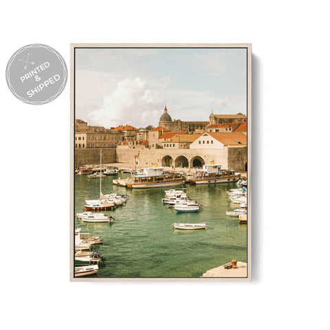 Dubrovnik stone architecture wall decor
