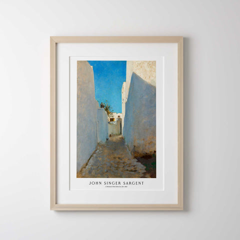 19th century landscape painting print