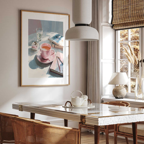 Aesthetic coffee illustration