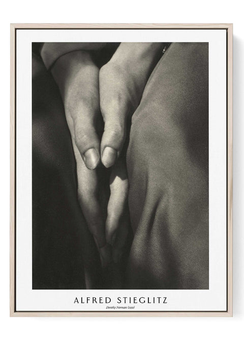 Afred stieglitz photography print hands