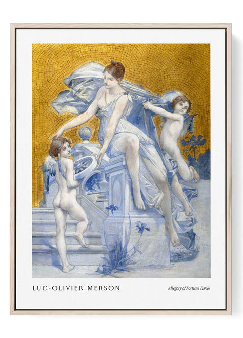 Allegory of fortune wall art print