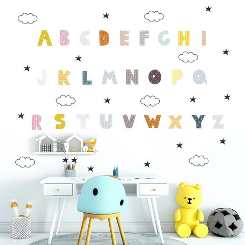Alphabet Wall Stickers