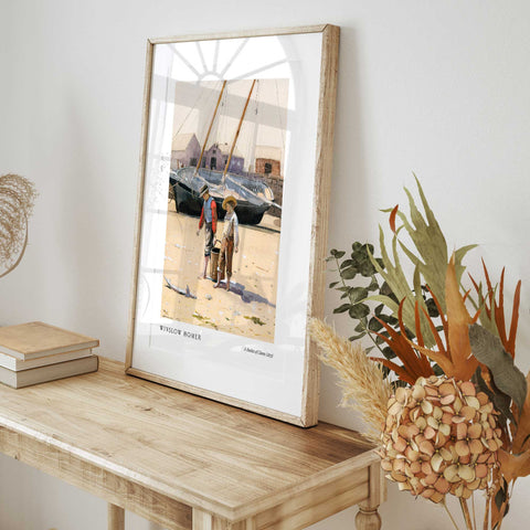 American realism winslow homer print