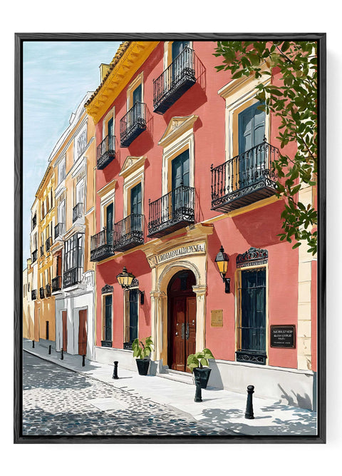 Andalusian facade art