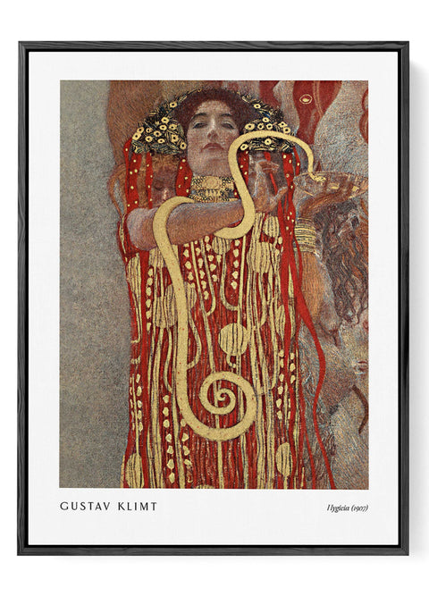 Art Nouveau gold goddess wall art
