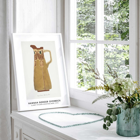 Arts and Crafts pitcher wall art