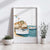 Authentic Menorca Art – Handmade Watercolor Reproduction