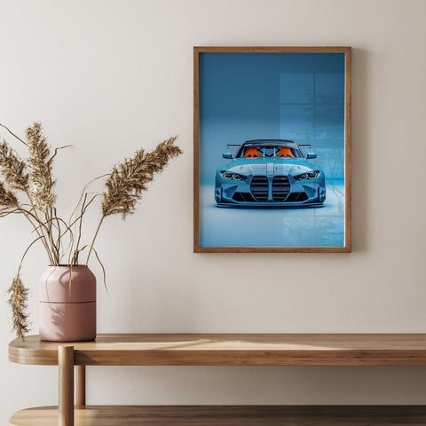 BMW G80 M3 concept art print for contemporary home styling