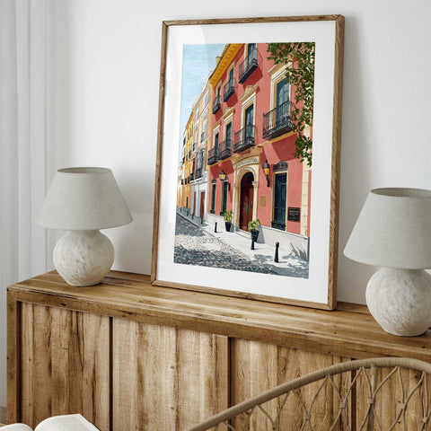 Balconies and sunlight art