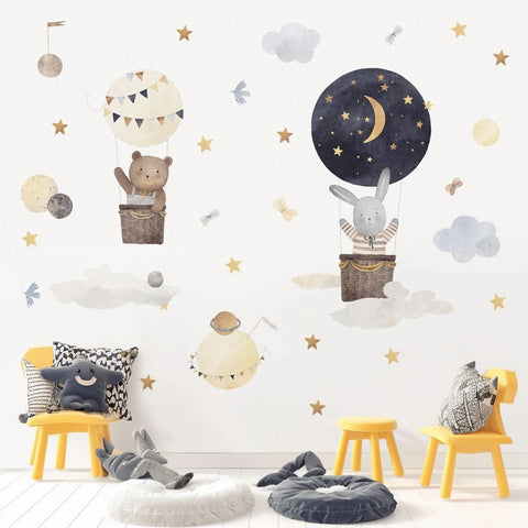 Balloon wall stickers