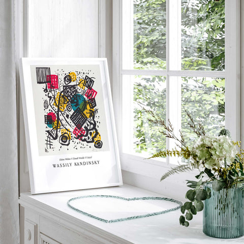 Bauhaus geometric wall art