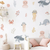 Beach landscape wave stickers for coastal living rooms