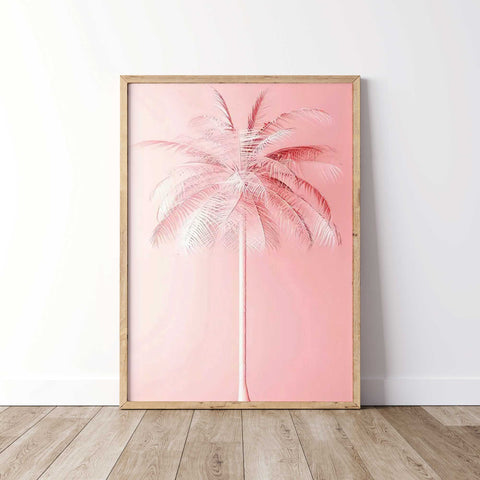 Tranquil Palm Tree Art Poster OA185-I