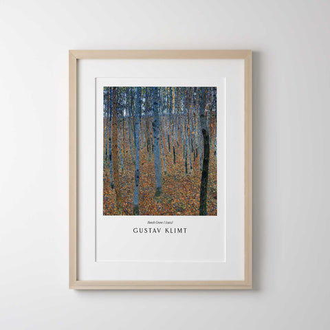 Beech Grove I autumn forest print