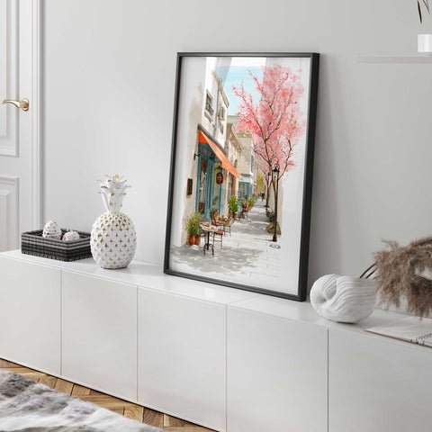 Blossom café print