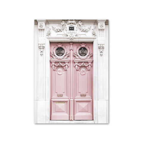 Blush Toned French Door Poster OA185-H