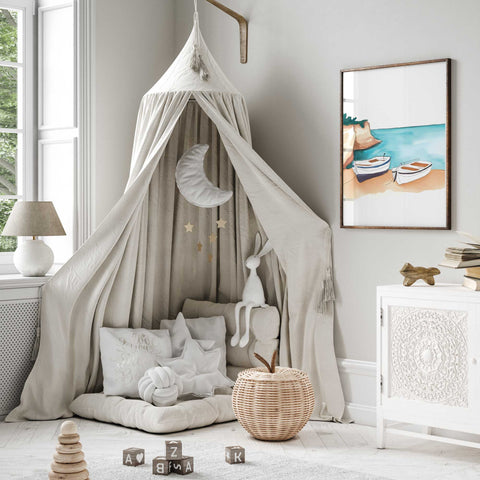 Boats on Sandy Beach – Greek Watercolor Wall Art
