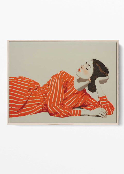 Bold figurative wall art poster