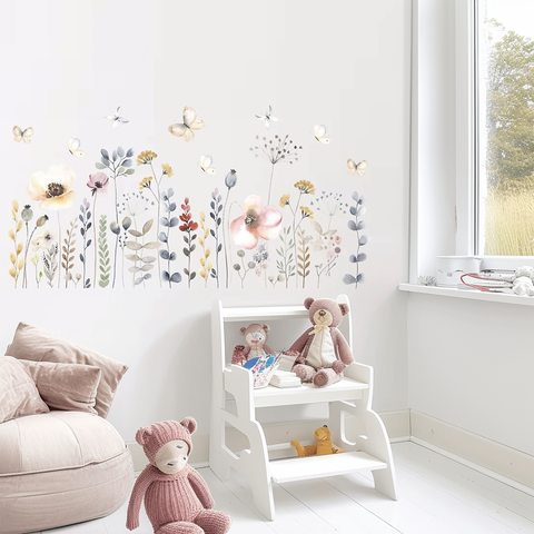 Butterfly vinyl wall decals

