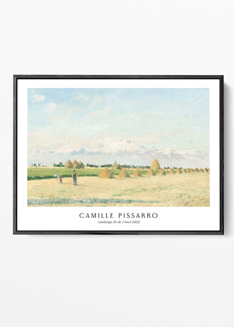 Camille Pissarro Landscape Ile de France print