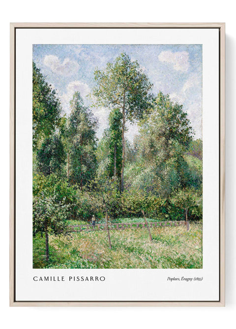 Camille Pissarro Poplars Éragny print