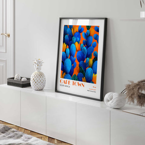 Cape Town botanical wall art modern home decor