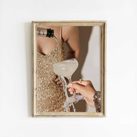 Celebration Sparkle - Elegant Party Wall Art