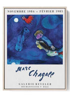 Enchanted Melody - Chagall's 1984 Art Exhibition Print