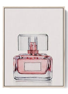 Chic Perfume Bottle Art Poster - Elegant Vanity Decor Print