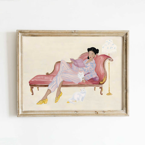 Chic fashion inspired wall art